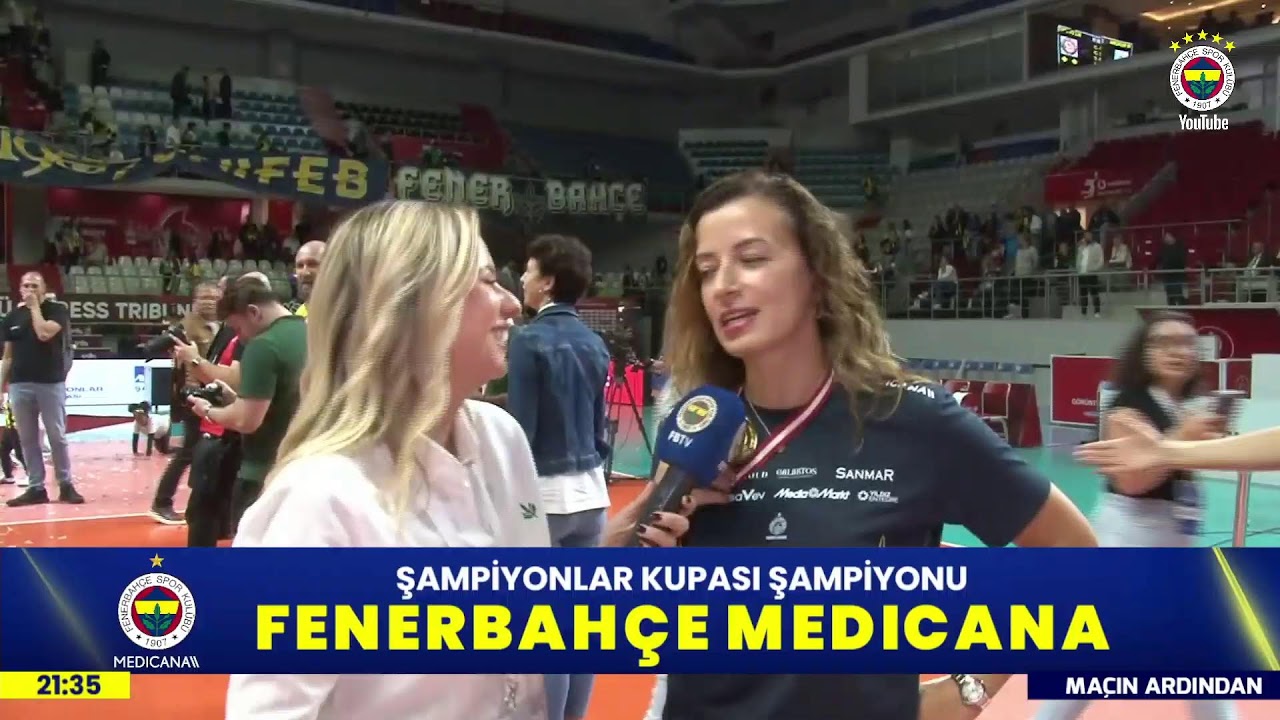 Fenerbahçe Medicana Şampiyonlar Kupası Şampiyonu Oldu!