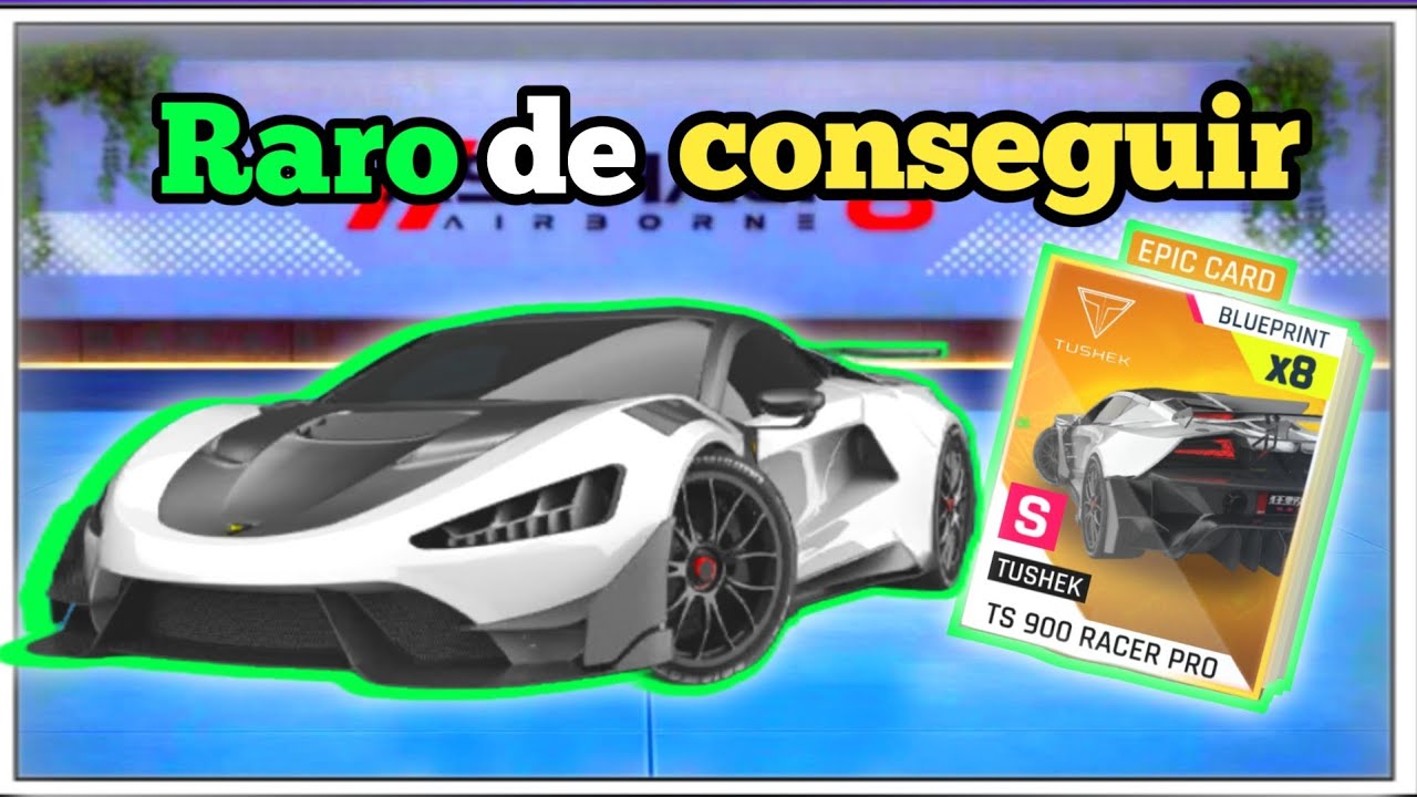 Este auto casi nadie lo tiene - Tushek TS 900 Racer Pro-  Asphalt Unite - China