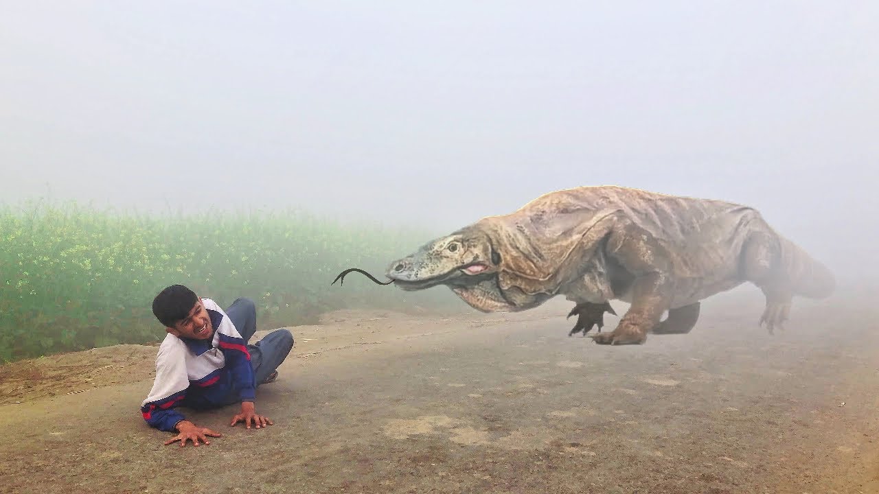 Komodo Dragon Attack On Village Boy 😱🙄😨 || New Top Horror Short Movie ||