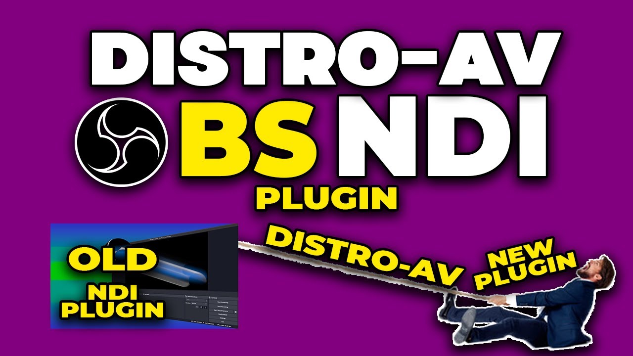 DistroAV OBS-Studio NDI Plugin | Fix NDI Source In OBS-Studio 30