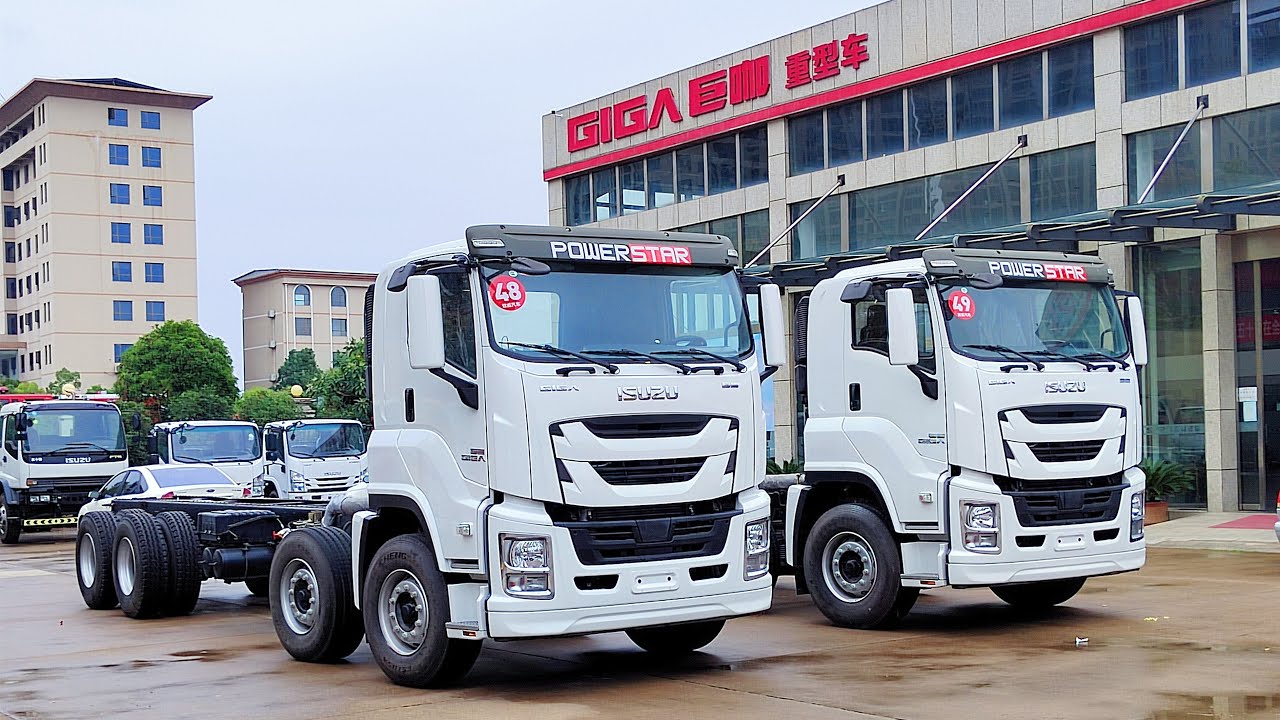 Brand New 420hp ISUZU GIGA 8*4  Classical Chassis