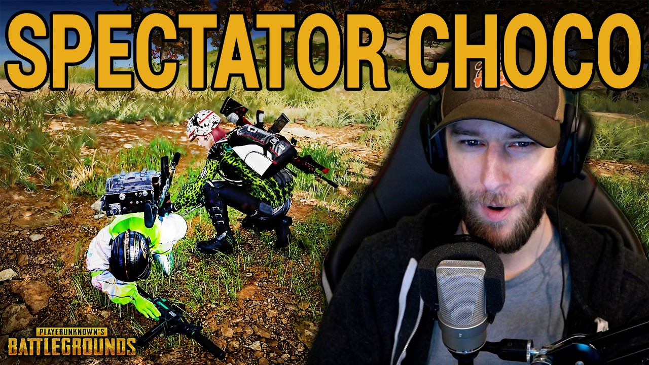 Coach choco Commentates | chocoTaco PUBG Gameplay & Spectator Commentary