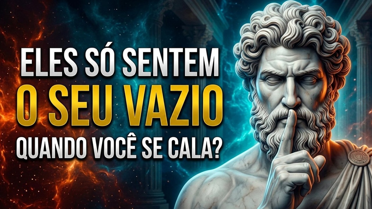 O Silêncio Inteligente: Como Virar a Falta Que Dói Mais Que Qualquer Texto | Estoicismo