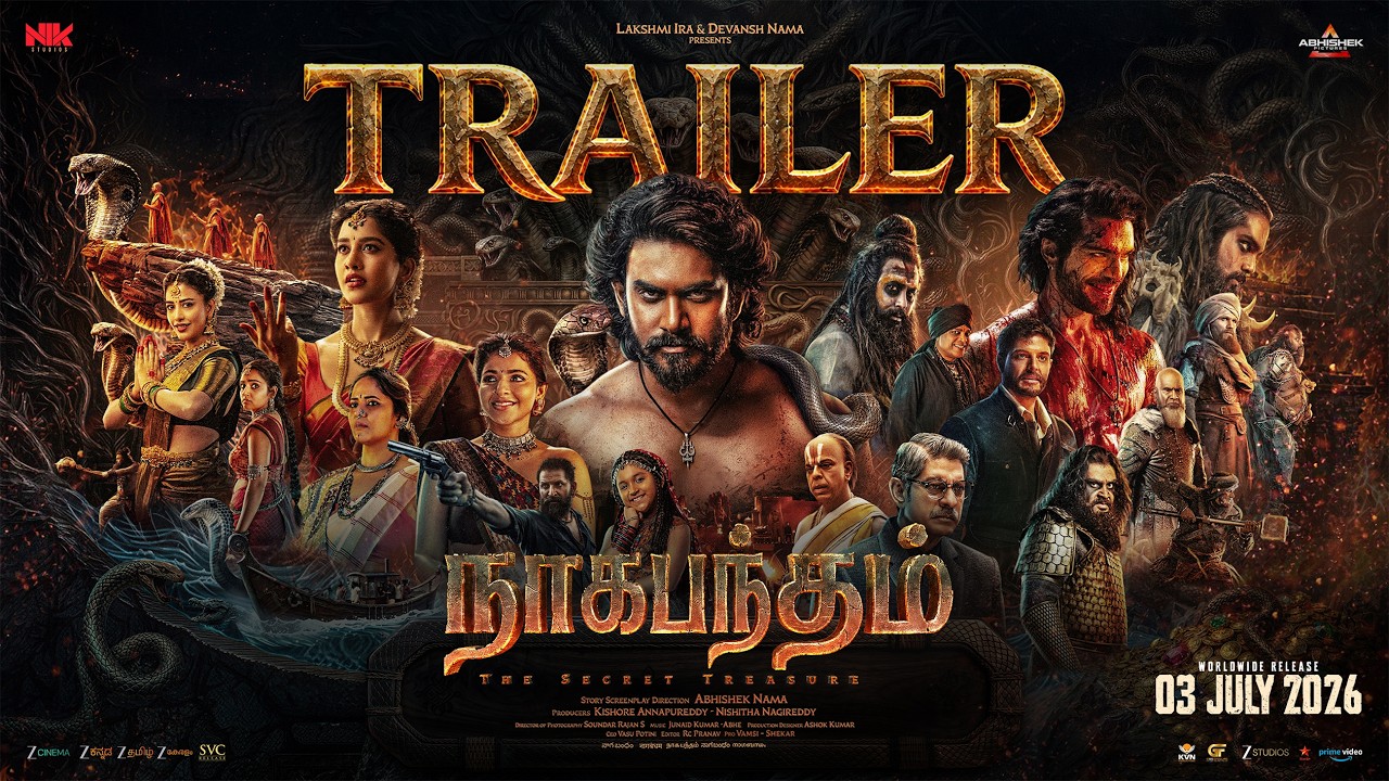Nagabandham Tamil Official Trailer | Abhishek Nama | Virat Karrna | Nabha Natesh