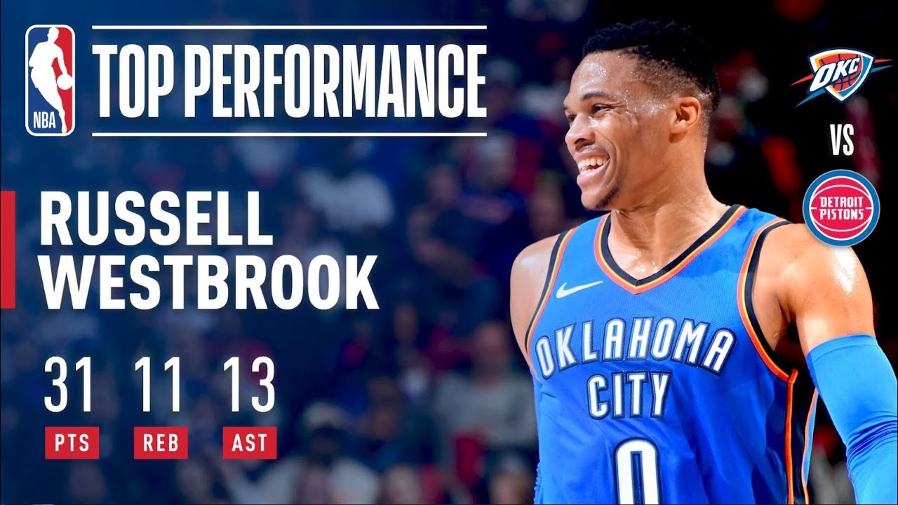 Russell Westbrook Erupts For A 31-Point Triple-Double | January 27, 2018