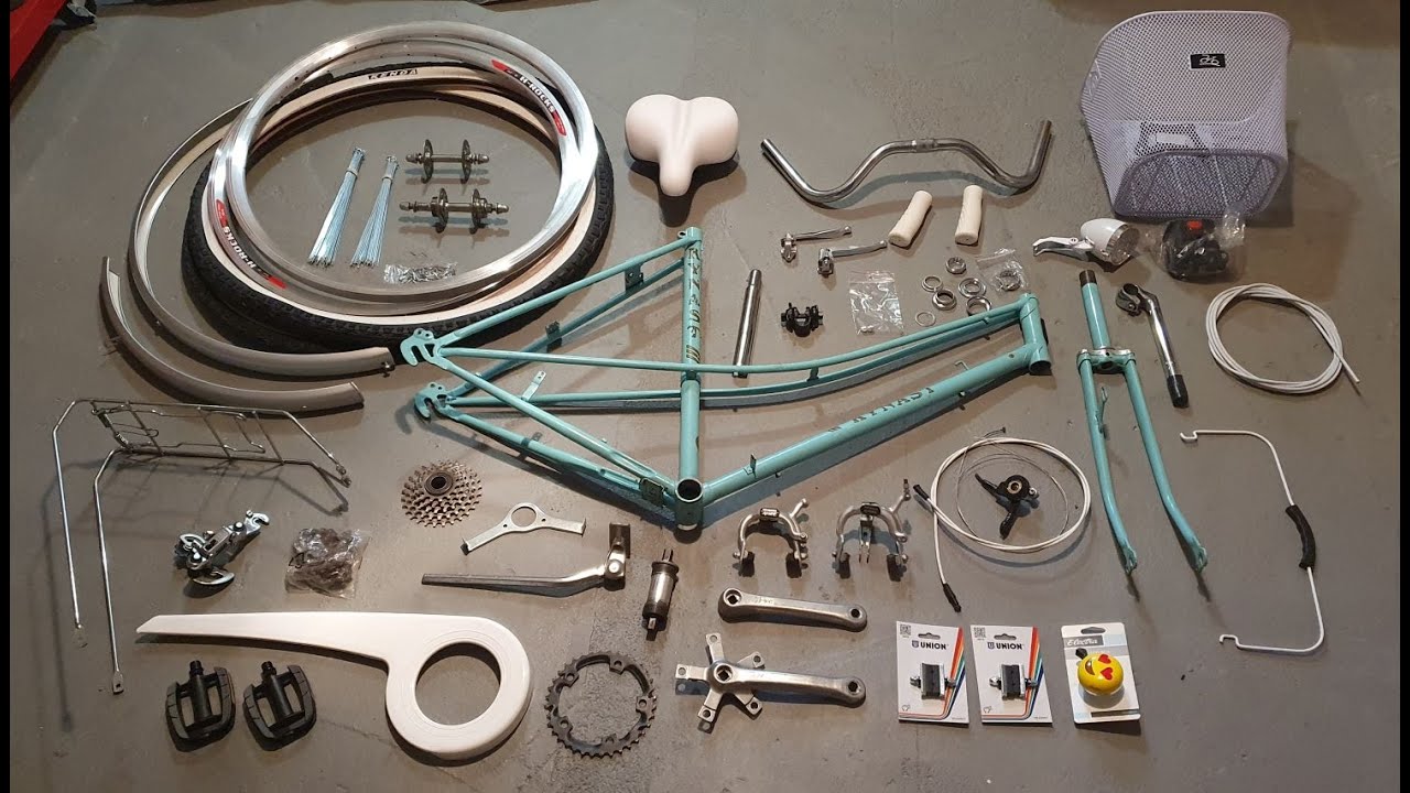 Retro city bike build - old Kynast