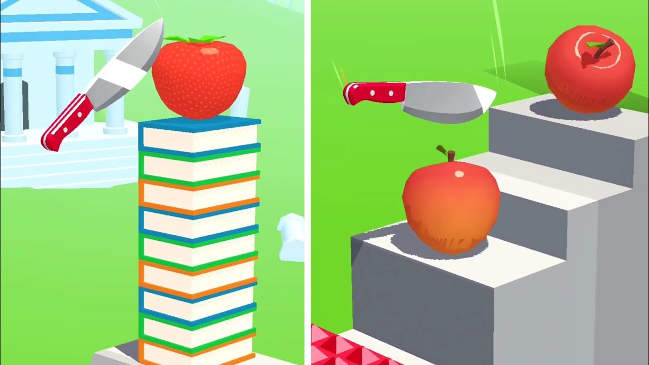 Slice It All Gameplay! Satisfying and Relaxing ASMR Slicing Video