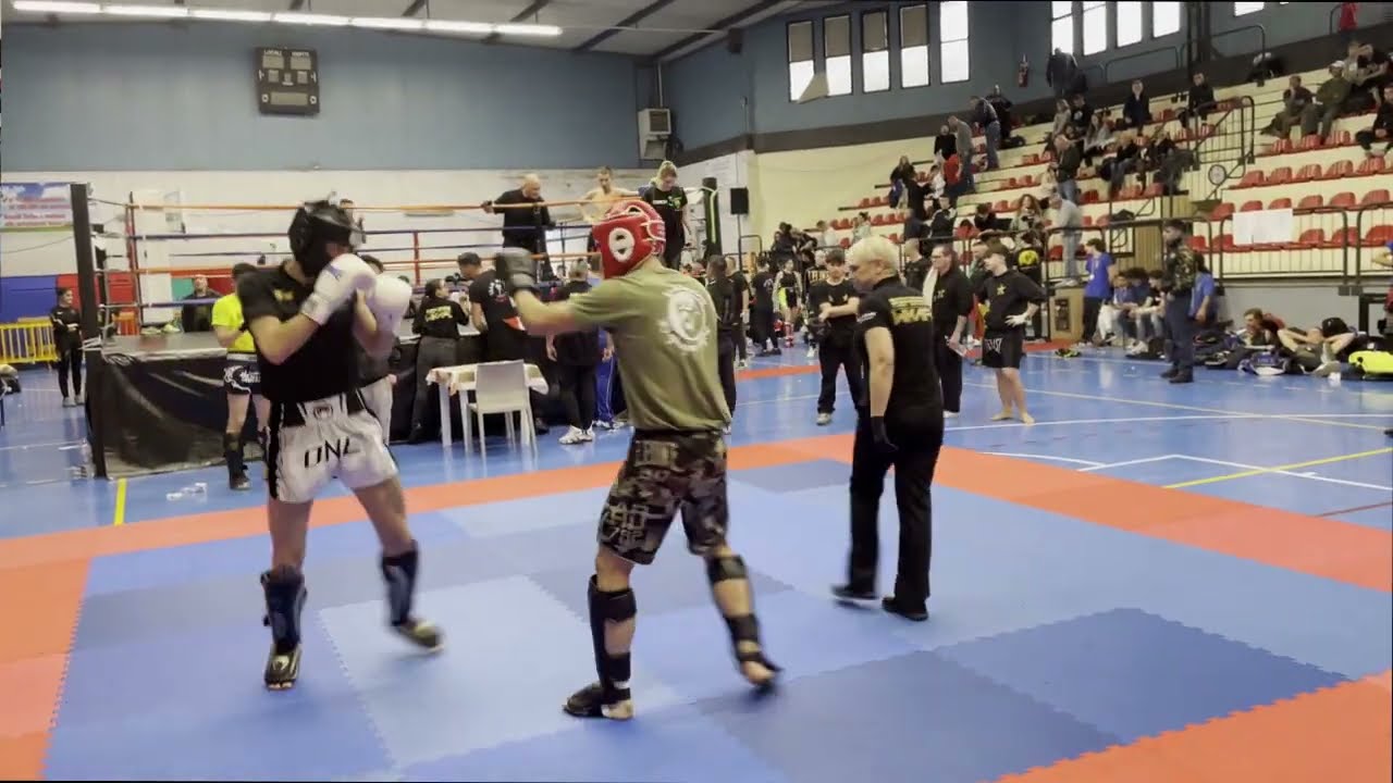 Andrea Risucci vs Luca Assereto - 75 kg - Genova - 26-03-2023 - K-1 light