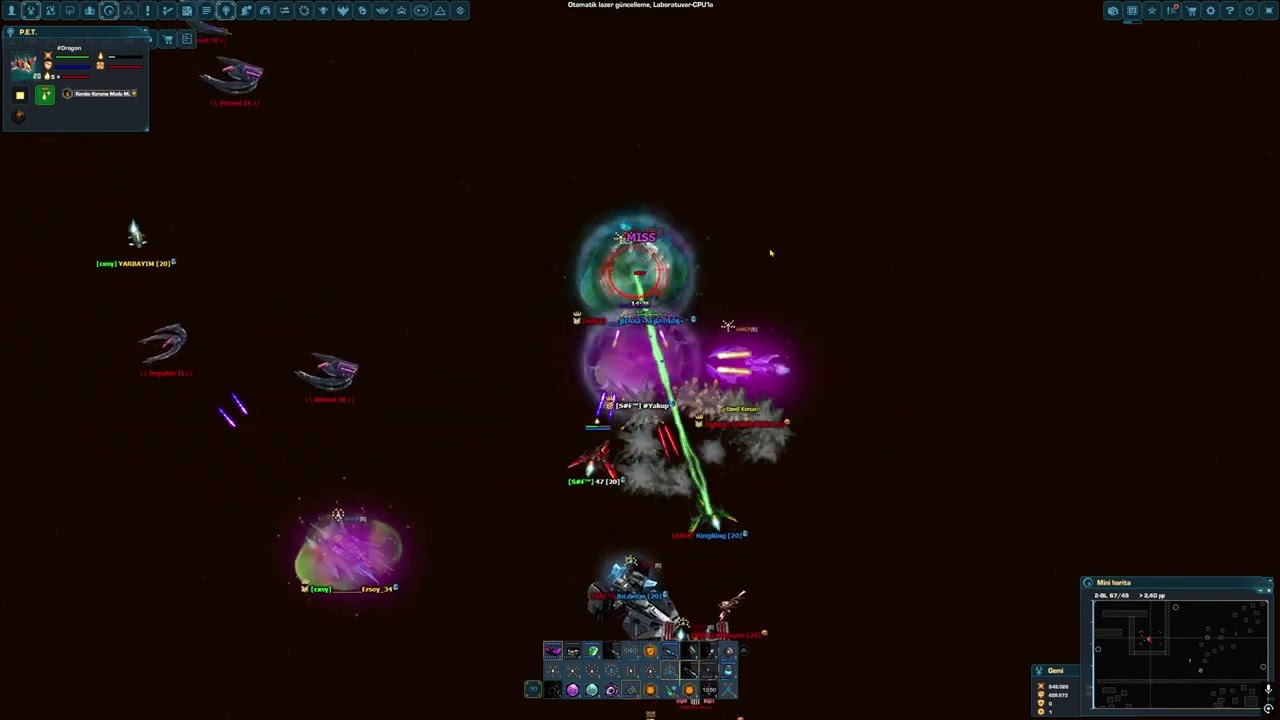 Darkorbit Tr2-3 BL Map War Part 5 #darkorbit