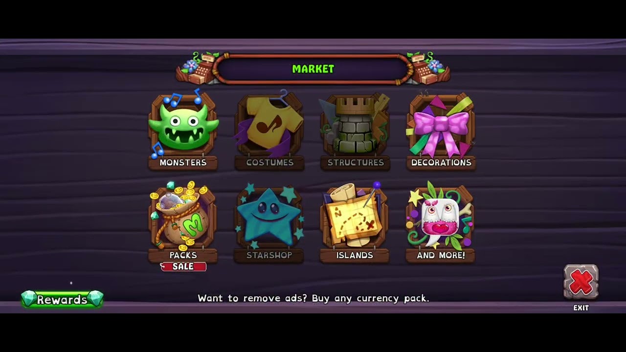 I played my singing monsters 