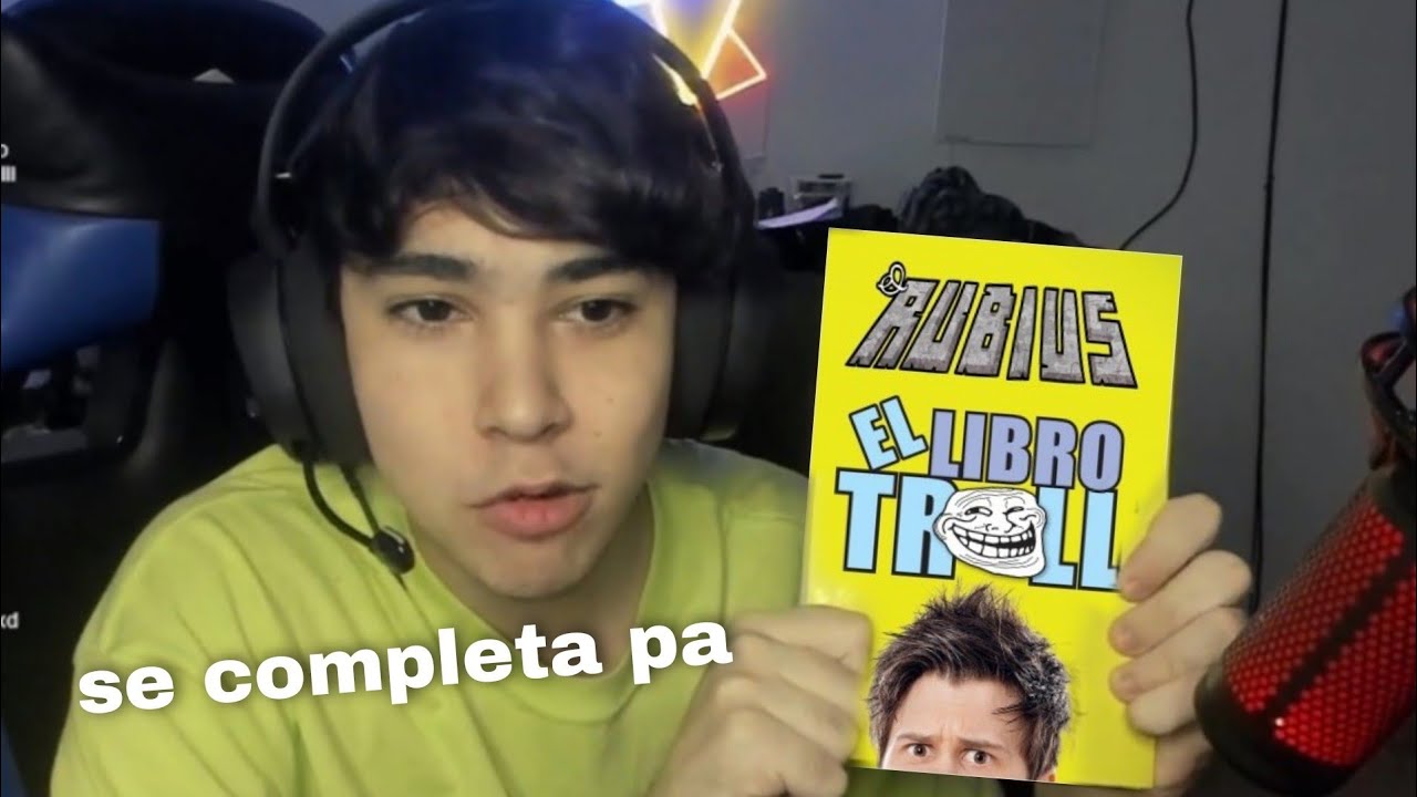 Haciendo los retos del LIBRO TROLL de el Rubius