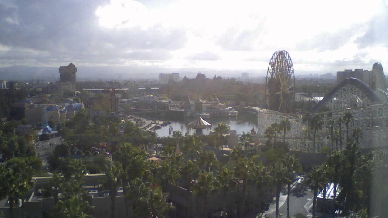 Sunrise over Disney California Adventure HD