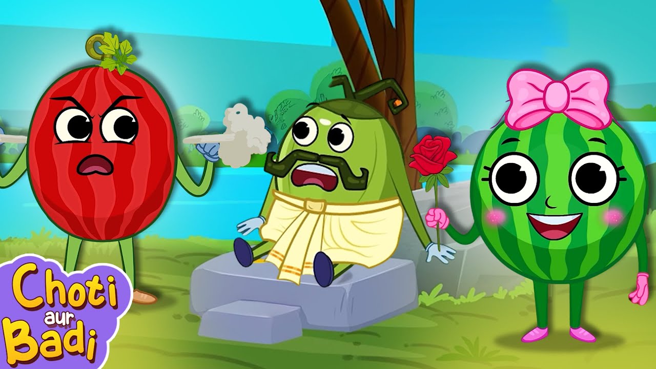 Phalon Ka Bazar | Hindi Rhymes For Kids | Choti Aur Badi