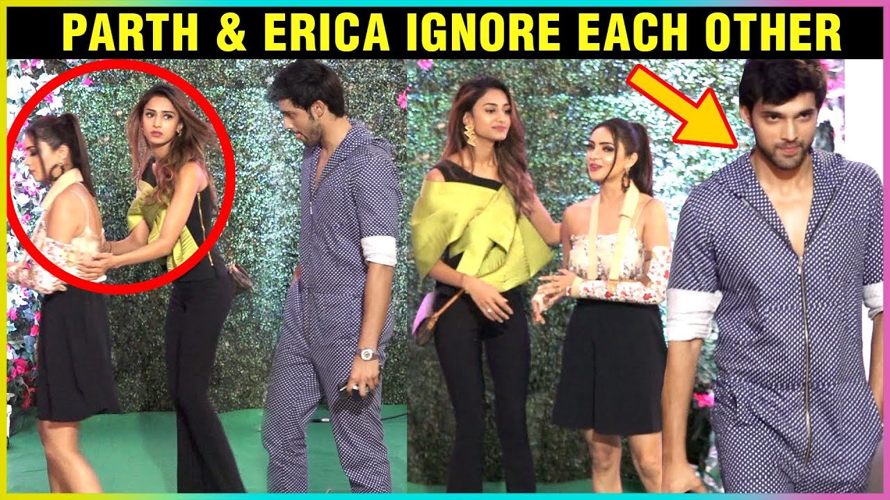 Parth Samthaan & Erica Fernandes IGNORE Each Other At Ekta Kapoor's Web Series Success Party