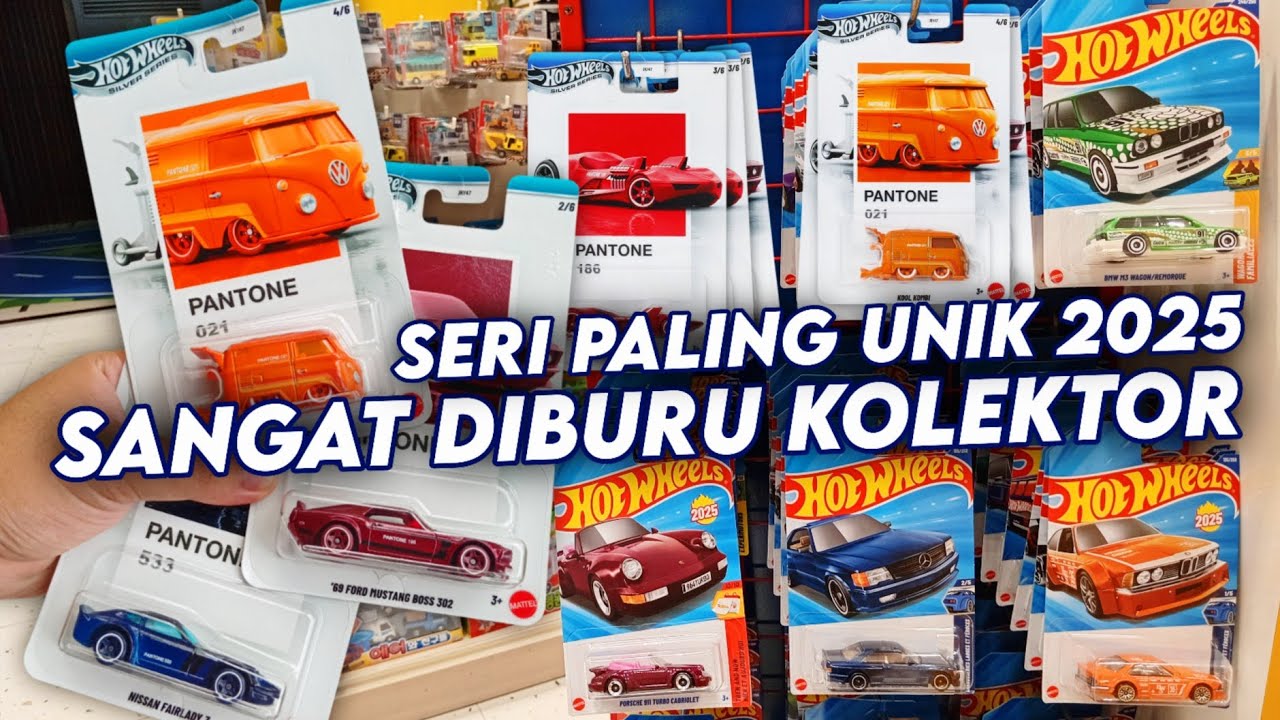 HUNTING HOT WHEELS PANTONE 2025 Seri Terbaru Akhir Tahun Paling Diburu Kolektor