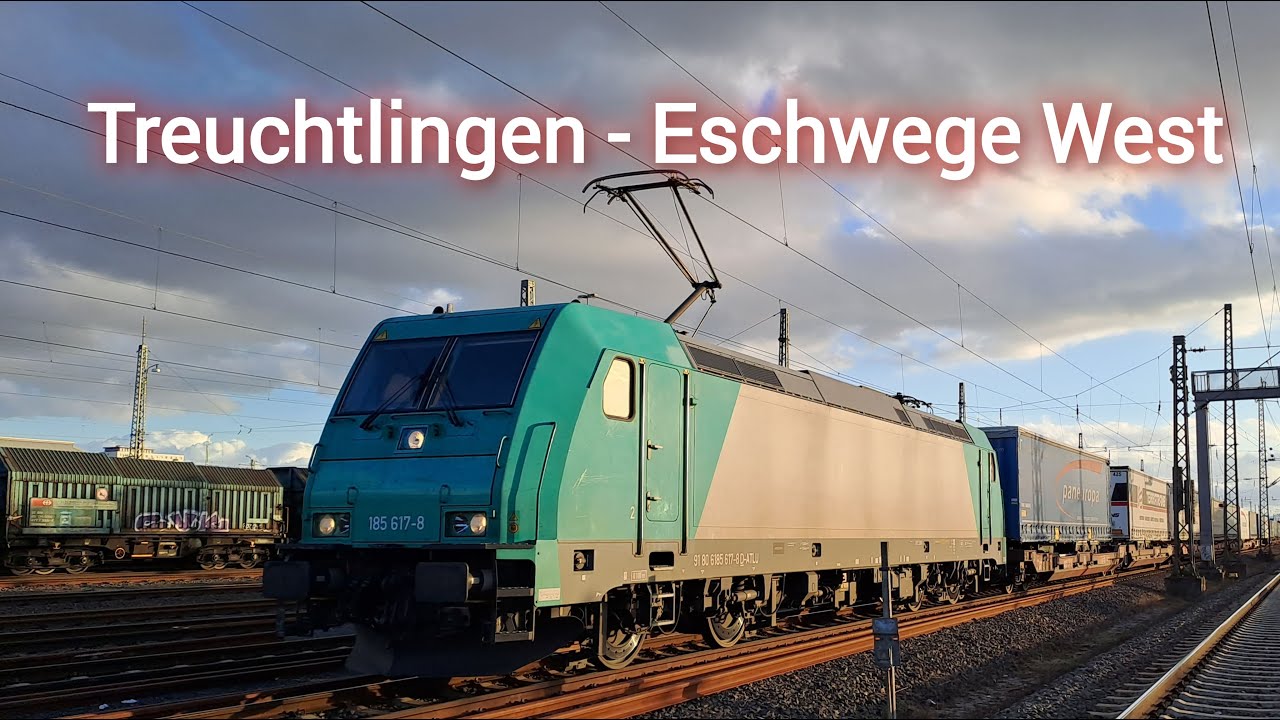Mit einem abgestellten Zug von Treuchtlingen nach Eschwege West über die Nord Süd Strecke
