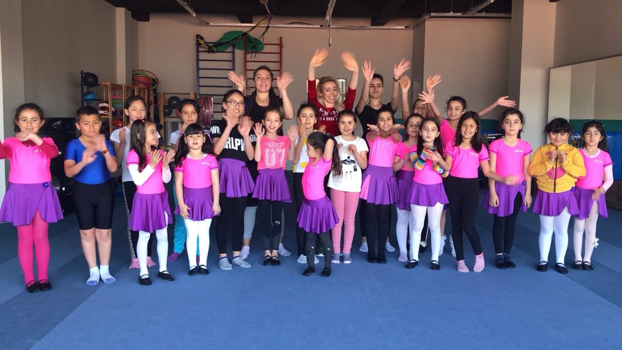 Cimnastikte anneler günü kutlaması 💐 Gymnastics training for kids