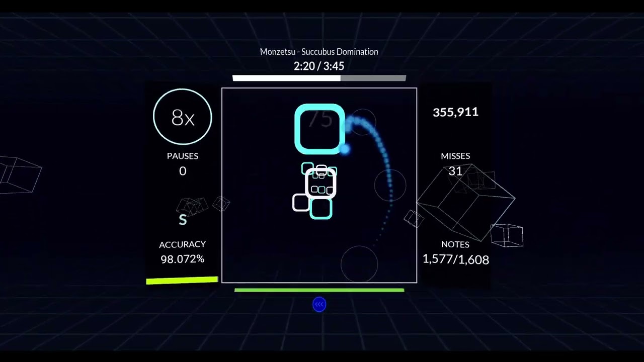 [Rhythia] Monzetsu - Succubus Domination (36*) | 98.586% s--- np