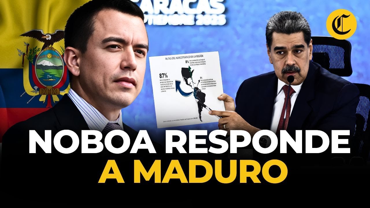 Maduro acusa a Noboa de narcotráfico y Ecuador responde | El Comercio