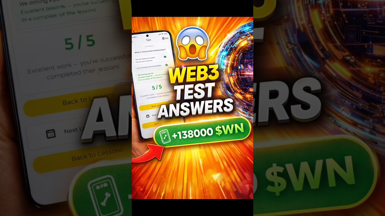 Denet Web 3.0 Test Answers 💯 |  Denet Academy Denet Web3 Test FULL ANSWERS ✅ | #denet #shorts