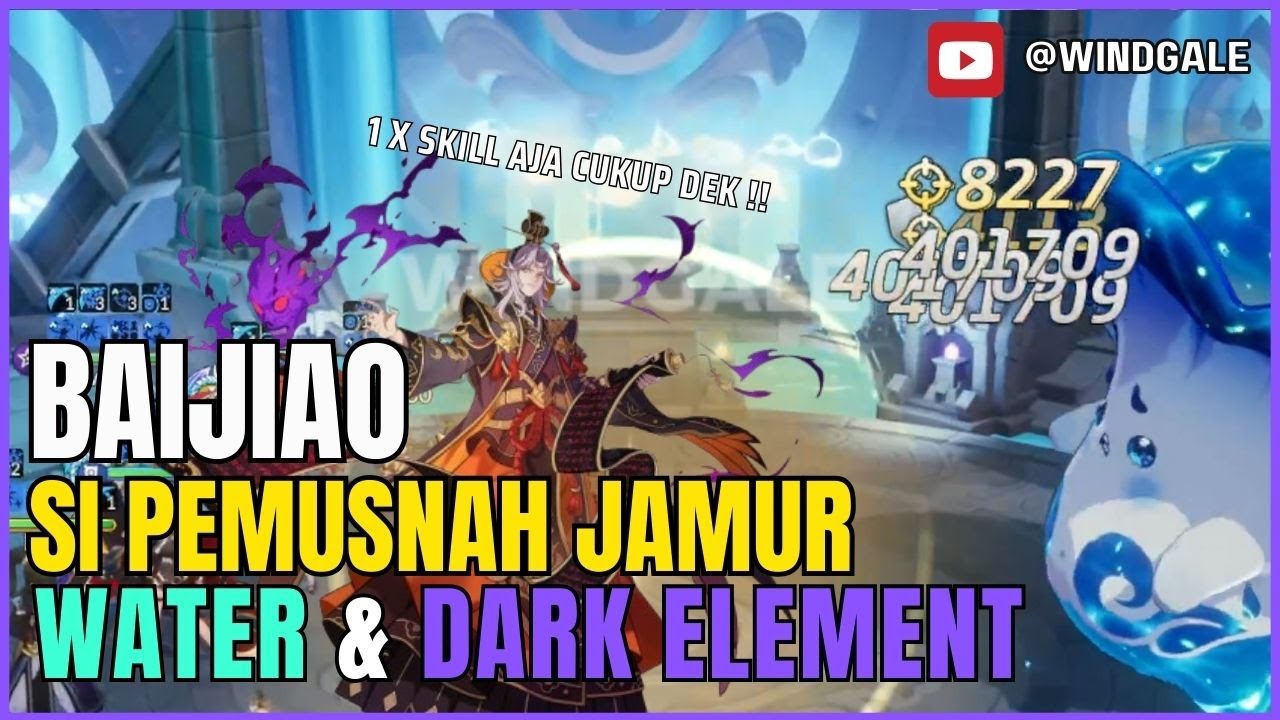 BAI JIAO SI  PENAKLUK JAMUR TIER 15 1X SKILL MATI | Seven Knights Rebirth