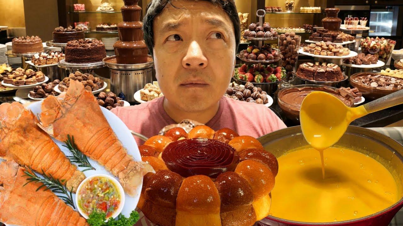 Роскошный &laquo;Шоколадный буфет&raquo; в Сингапуре 🍫 (ВСЁ приготовлено с шоколадом!)