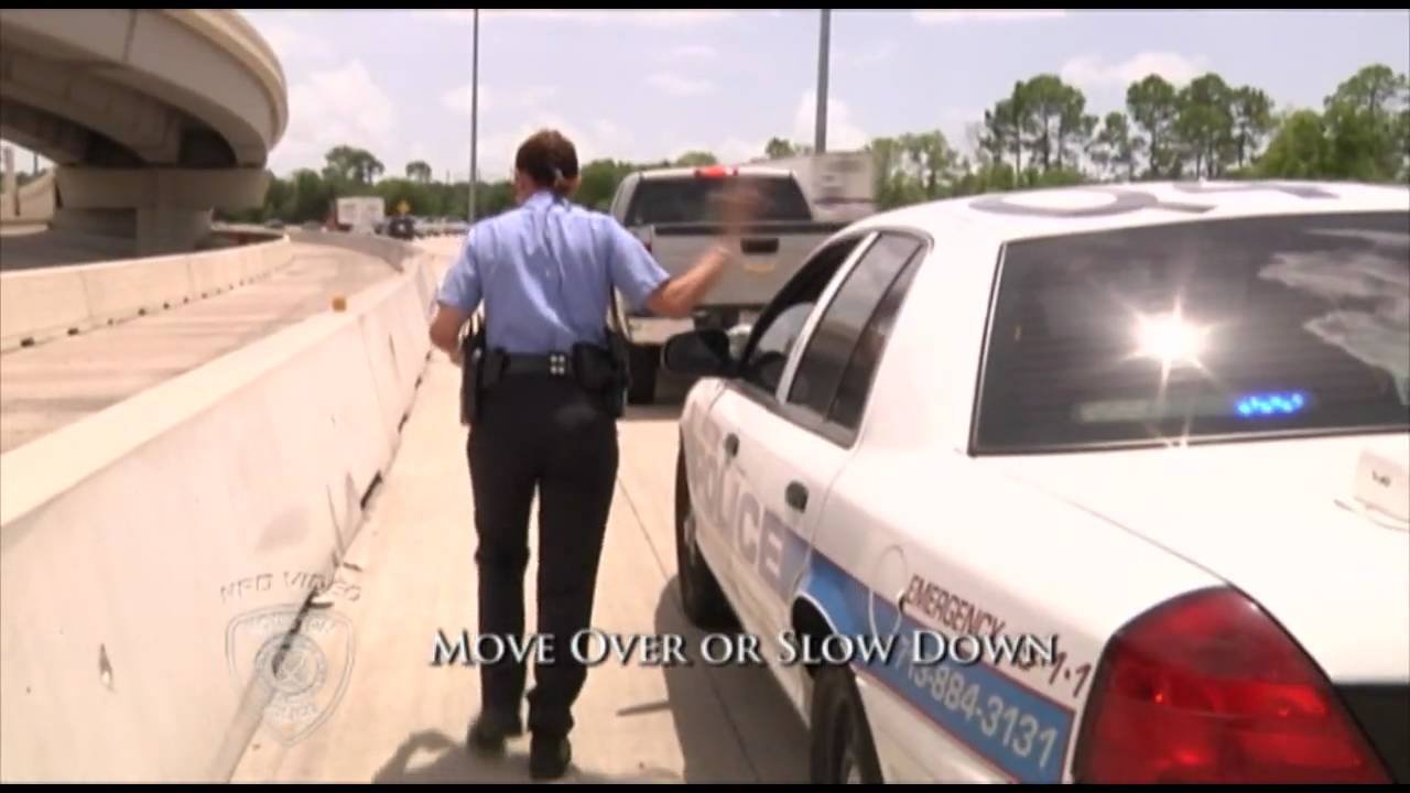Move Over or Slow Down (Houston Police Department, HPD Video Production, CG)