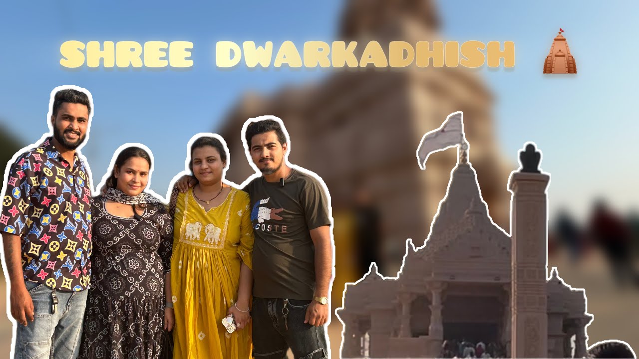 Dwarkadhish ki nagri, ab Virar mein🪷 Is mandir ki shanti aur sundarta ne dil jeet liya. Radhe Radhe!