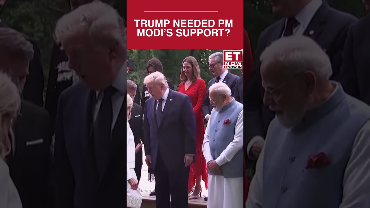 Trump Needed PM Modi's Support? What Exactly Happened During G7 Summit | Breaking News #shorts