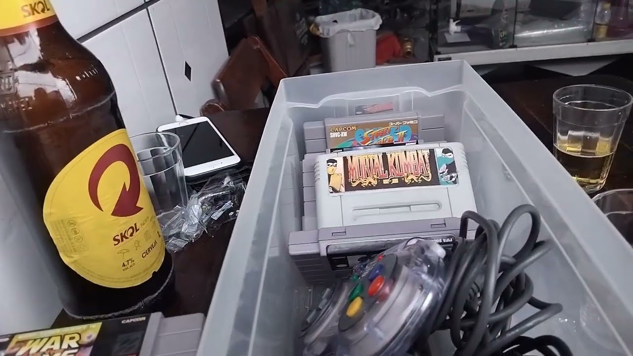 Lote de jogos super Nintendo 