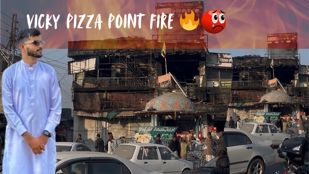 A fire broke out at Vicky Pizza Point in Islamgarh🥺💔||