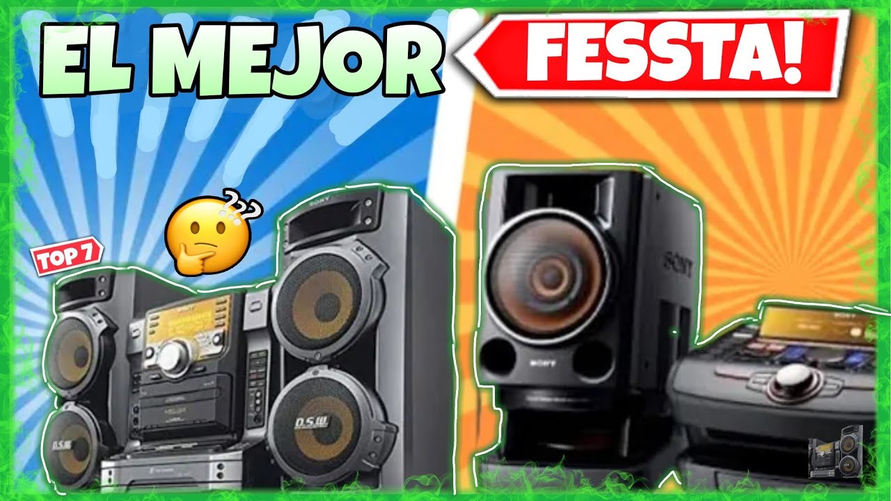 TOP 7 Sony FESSTA🚀 + PRUEBA DE SONIDO 🔊😎[línea naranja Sony] 🍊 LBT F