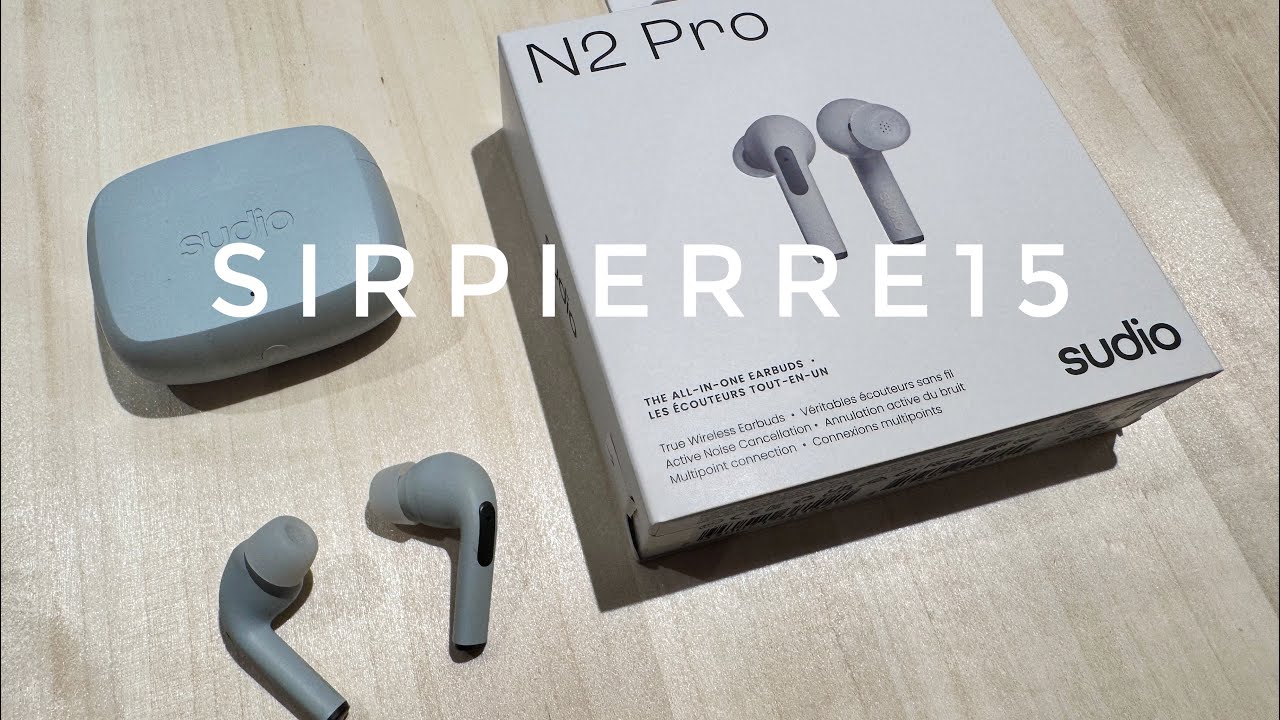 Sudio N2 Pro True Wireless ANC Earphones Tested