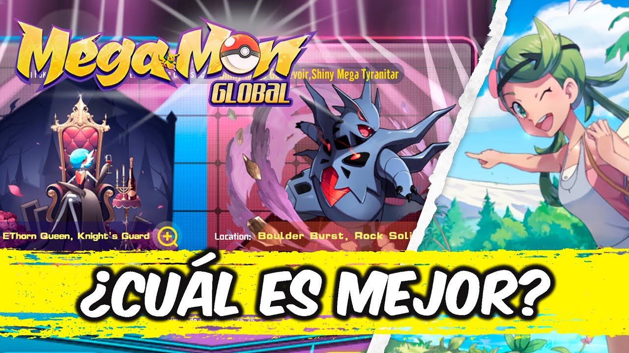 ✨ Shiny Mega Tyranitar vs. Shiny Mega Gardevoir: ¿Cuál es el Mejor en Megamon Global? 🌟