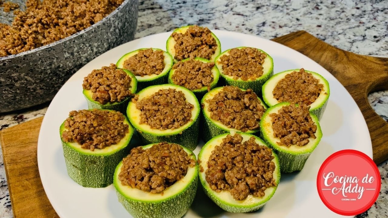 Fácil y Nutritiva. Ahora así preparo las CALABAZAS RELLENAS Sin Grasa y en Minutos |Cocina de Addy