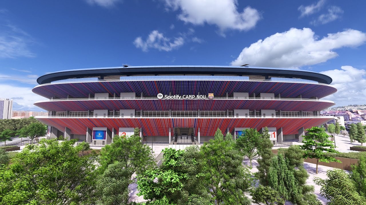 Nuevo Camp Nou - Actualización 3D (Video no Oficial)