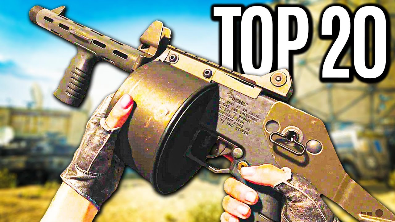 20 лучших орудий до появления патча в истории Cod