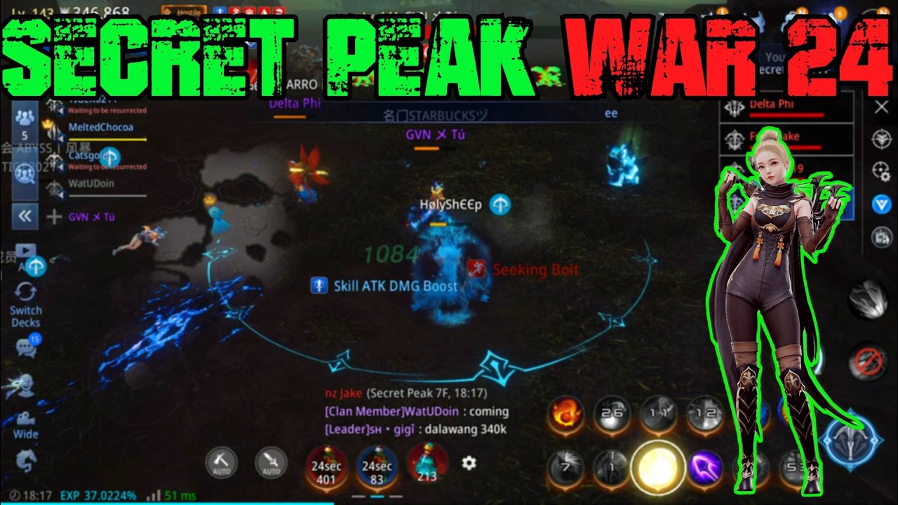 MIR4 | ARBALIST | SECRET PEAK WAR #24 | OLD CHARACTER #mir4 #gaming #gamer #mmorpg #nft