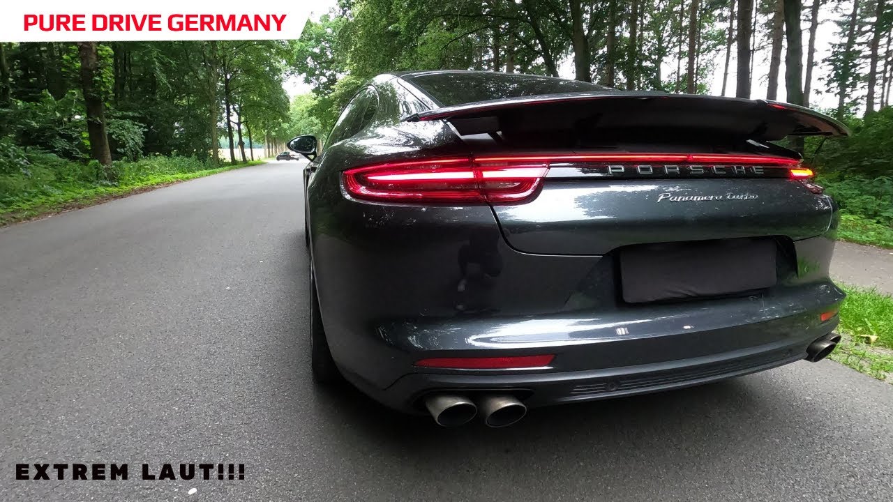 Porsche Panamera Turbo (550ps) - SOUND 4k 60FPS by puredrivegermany