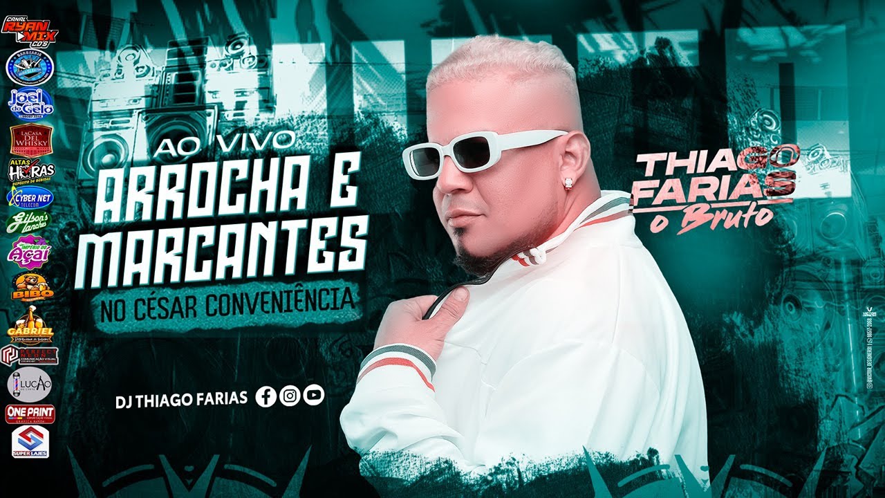 DJ THIAGO FARIAS AO VIVO - ARROCHA E MARCANTES NO CES&Aacute;R CONVENI&Ecirc;NCIA (26-10-2025)
