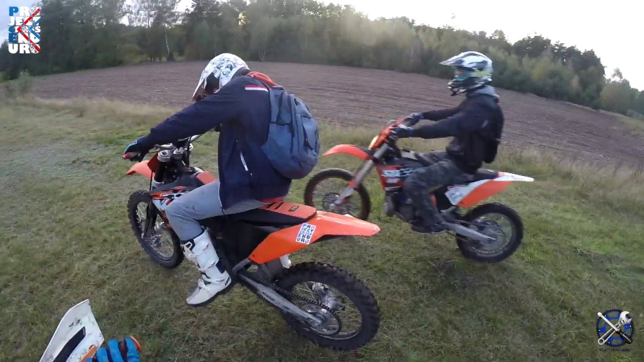 KTM Pisara na nowym OLEJU Łutututtututututu...