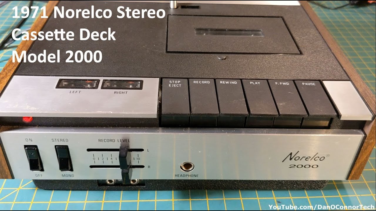 Norelco 2000 Cassette Deck (1971)
