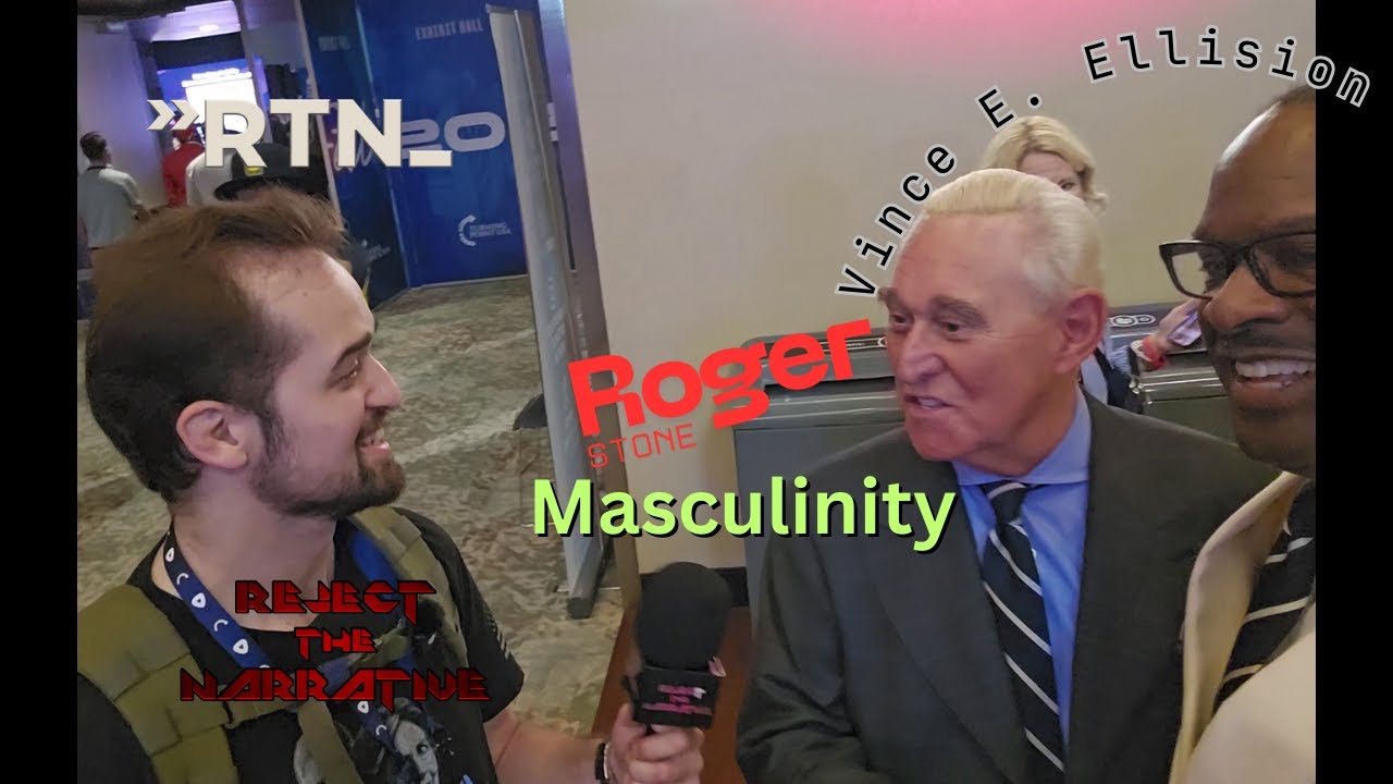 Vince E. Ellison Talks Restoring Manhood and Culture w/ Surprise Roger Stone Appearance