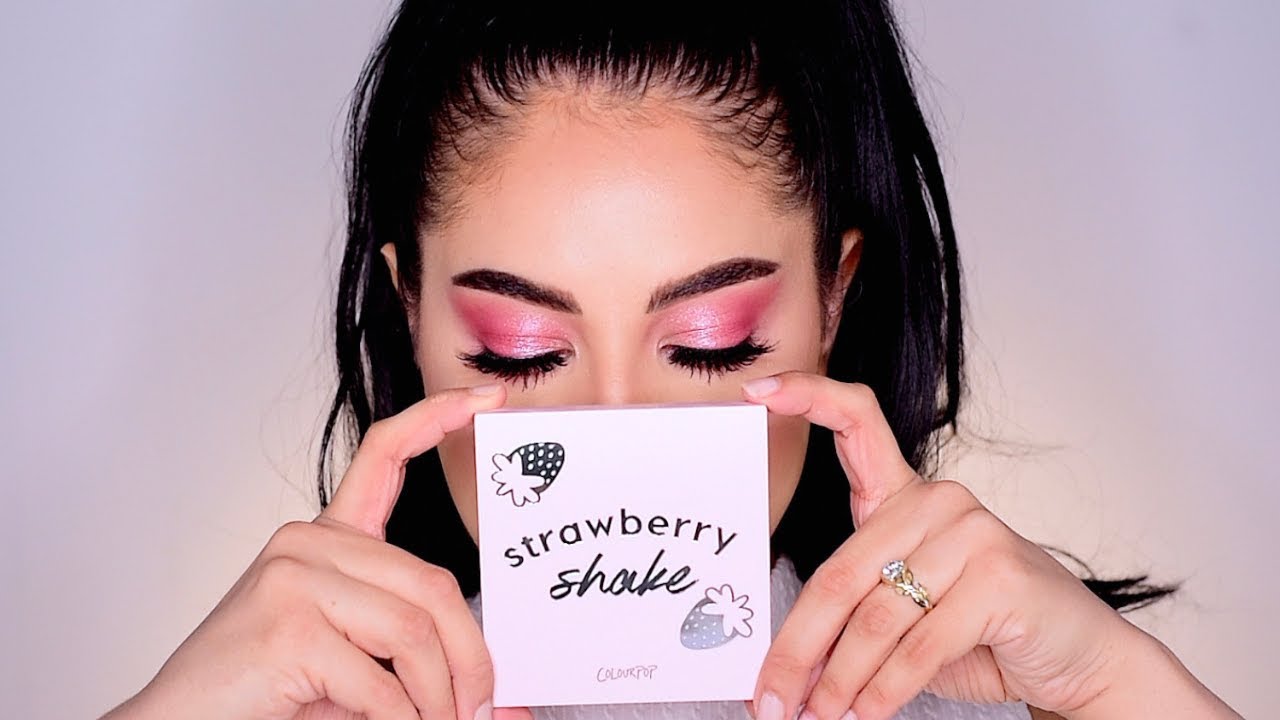 Colourpop Strawberry Shake Tutorial | Strawberry Collection