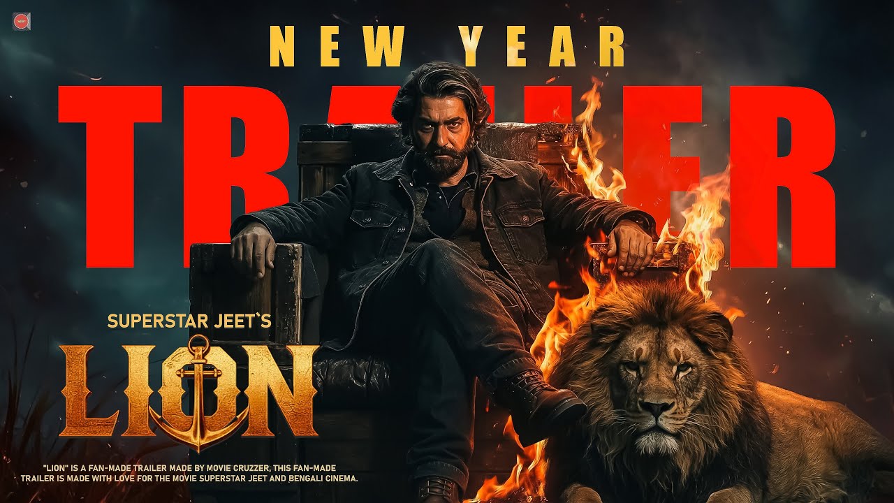 LION (লায়ন) - Official Trailer | Jeet x Raihan Rafi | Sariful Razz | Movie Cruzzer (Fan-Made)