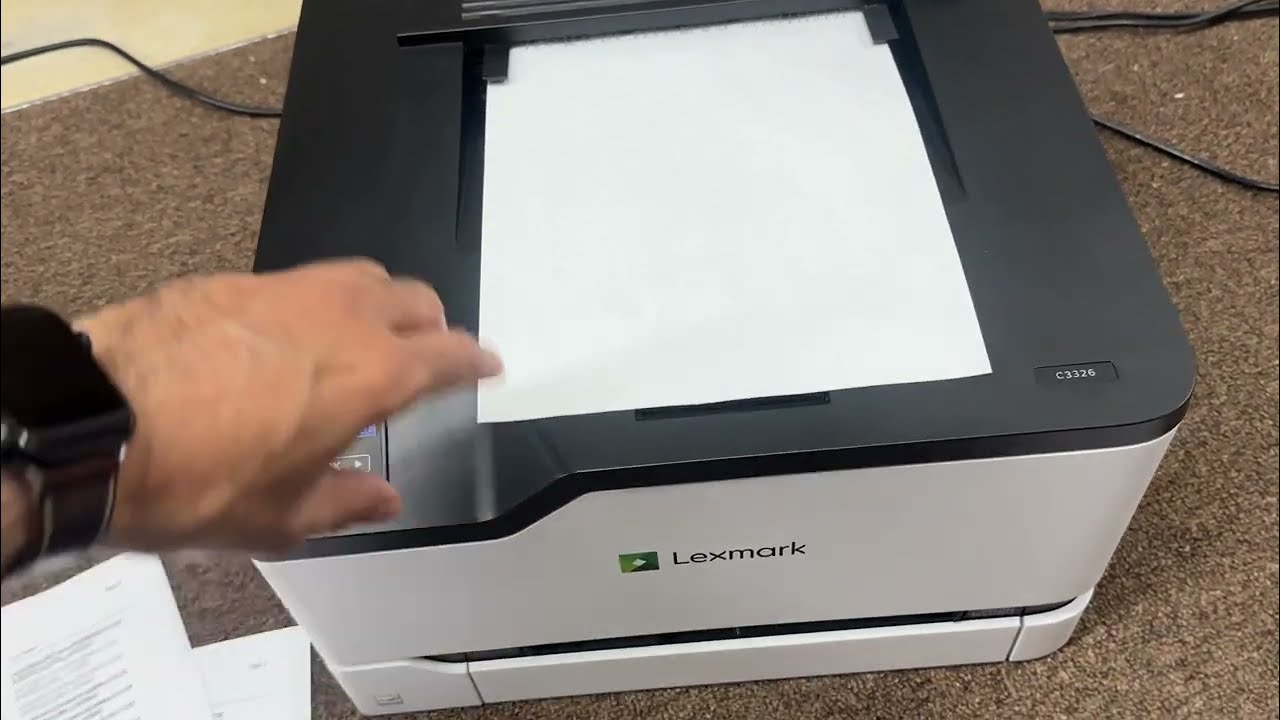 Lexmark C3326dw Color Laser Printer with Ethernet, Mobile-1285 Pages , Wireless