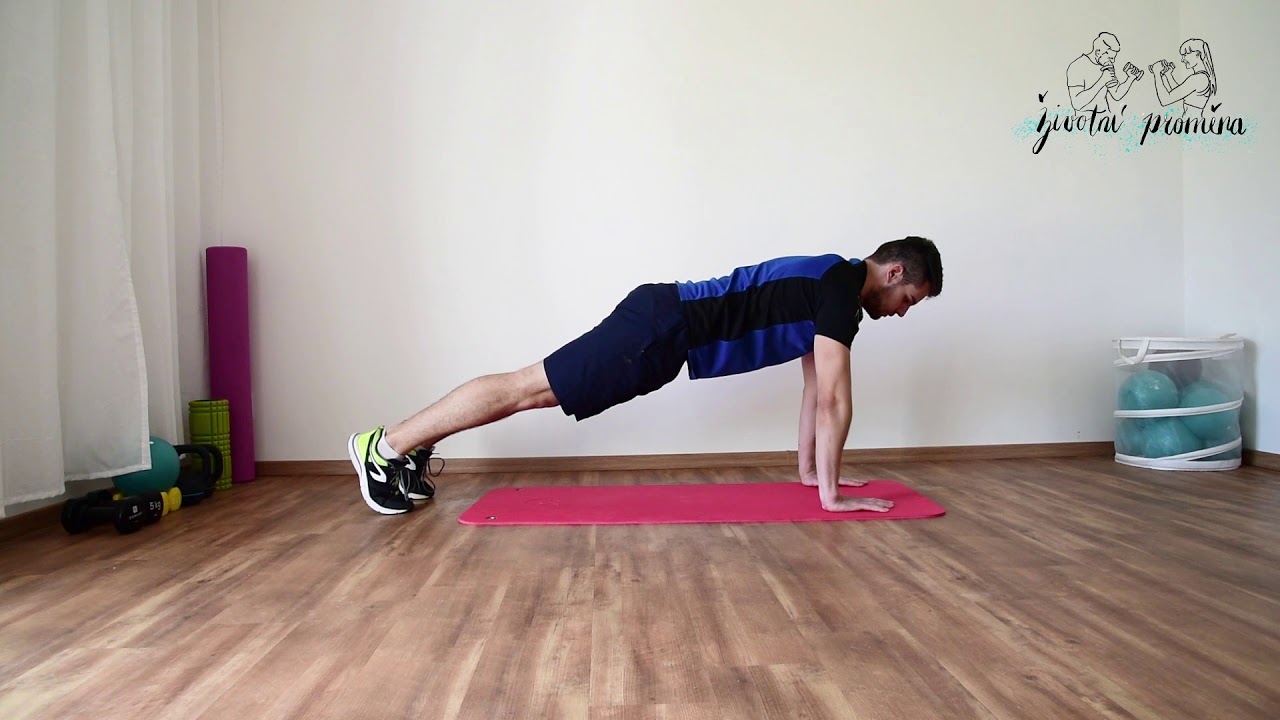 Jak správně cvičit plank?