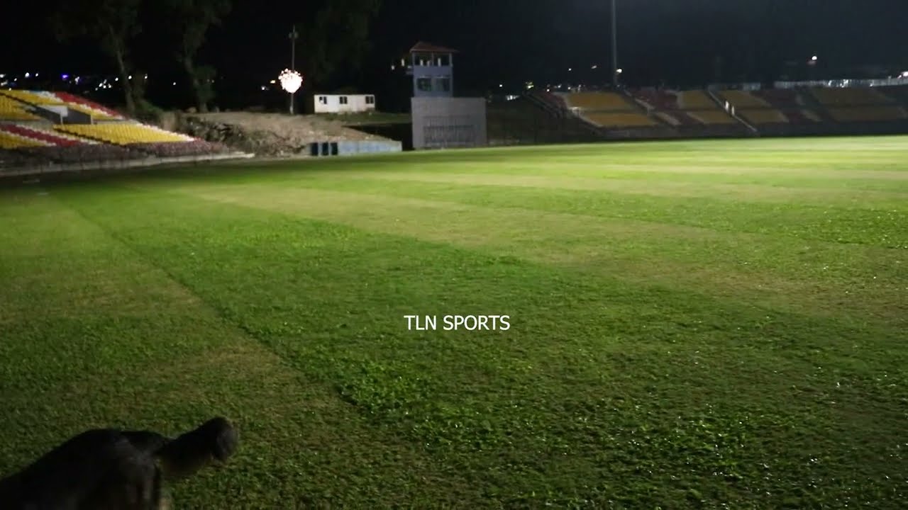 FLASH BACK TU Cricket Stadium Flood Light Check