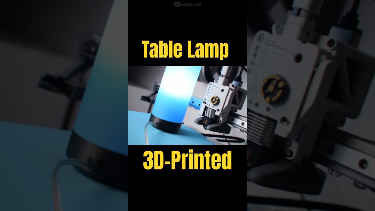 3D-Printed Lamp DIY &mdash; I design Customizable home Lighting