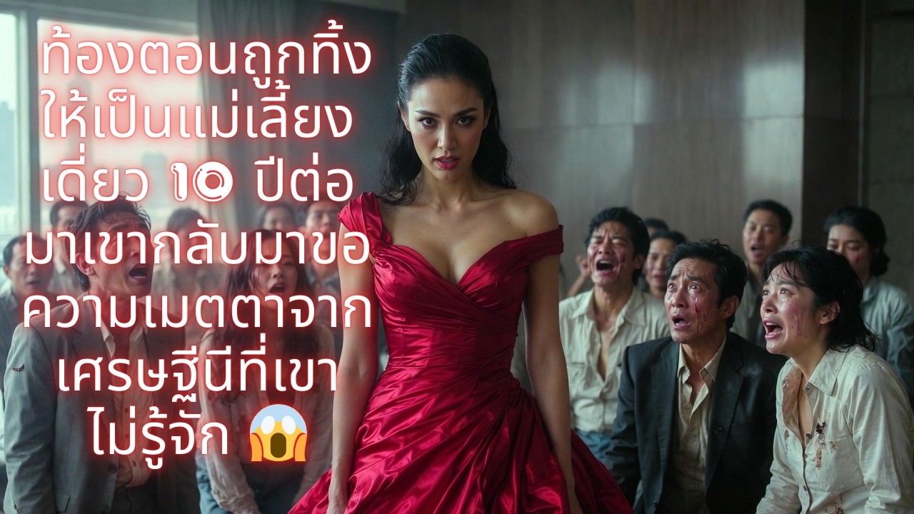 ท้องตอนถูกทิ้งให้เป็นแม่เลี้ยงเดี่ยว 10 ปีต่อมาเขากลับมาขอความเมตตาจากเศรษฐีนีที่เขาไม่รู้จัก 😱